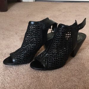 Vince Camuto open toe heels